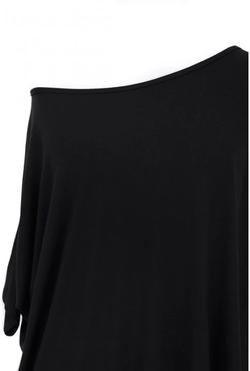 czarna bluzka plus size w sklepie XL-ka