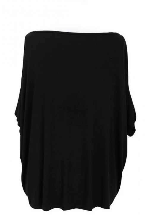 Czarna bluzka oversize w sklepie XL-ka