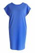 Niebieska sukienka z suwakami - Edith