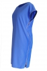 Niebieska sukienka z suwakami EDITH