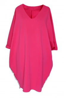 Różowa sukienka / tunika oversize ROSEMARY