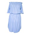 Sukienka hiszpanka w niebieskie paski - MARINE