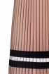 Spódnica plisowana kolor cappuccino - KAREN