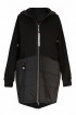 Czarna zapinana kurtka/bluza z kapturem - GWEN (rekomendowane przez XL-ka))