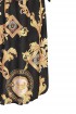 Czarna sukienka hiszpanka plus size w złoty wzór - MARITA