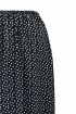 Czarna spódnica z wzorem w kropki - ELSIE