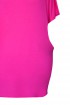Różowa bluzka z wycięciem z tyłu - MONIQUE