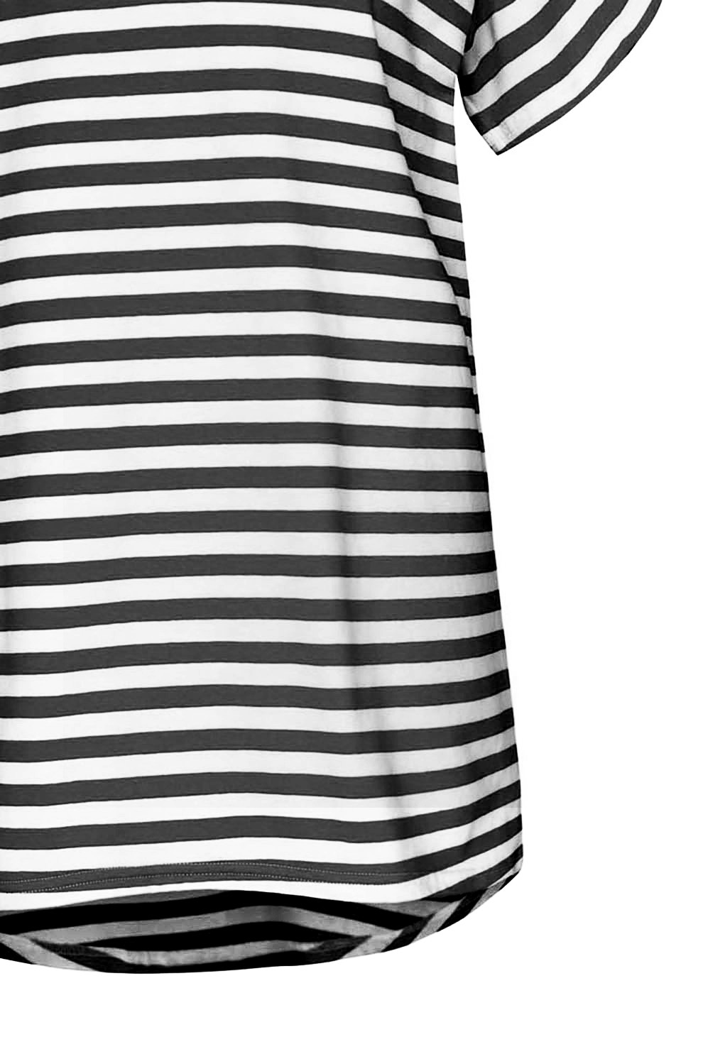 Damen Kleidung Tops & T-Shirts Blusen Bluzka w czarno białe paski 