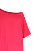 Bluzka z wiązaniem na boku DEANA - kolor różowy