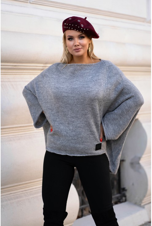 modny sweterek plus size