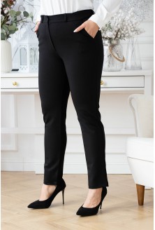 czarne eleganckie spodnie xxl