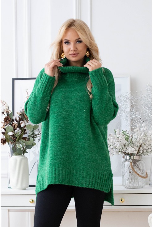 Zielony sweter lesca xxl