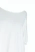 Bluzka oversize - kremowa biel - DAGMARA