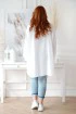 Oversizowa biała letnia koszula - Oriana