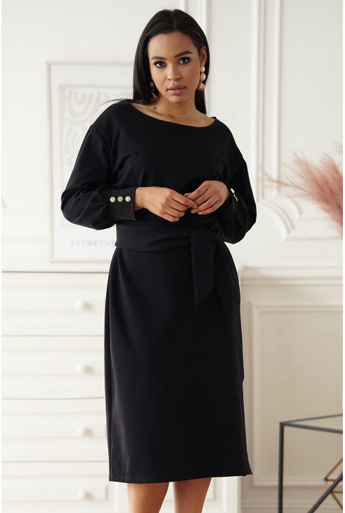 czarna sukienka georgia xxl