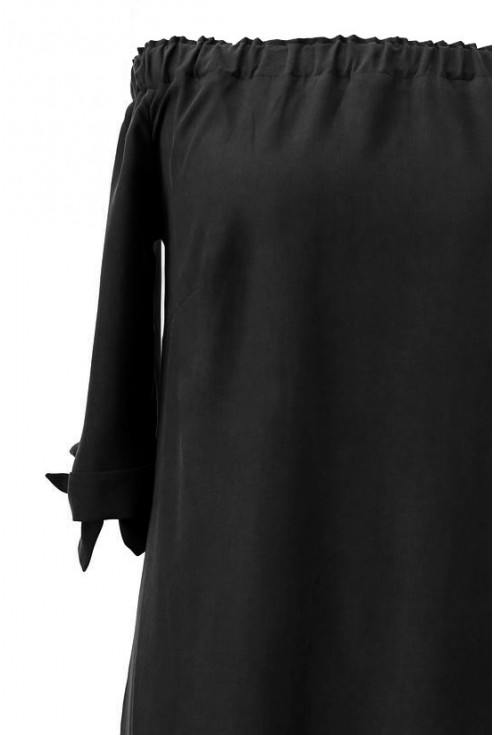Czarna sukienka hiszpanka - MARITA