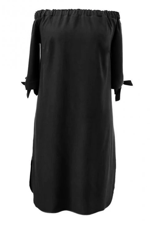 Czarna sukienka hiszpanka - MARITA