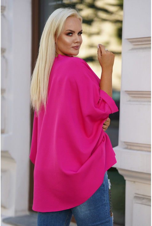 różowa elegancka bluzka XXL Marion