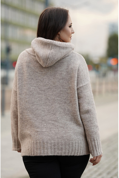 stylowy sweter xxl