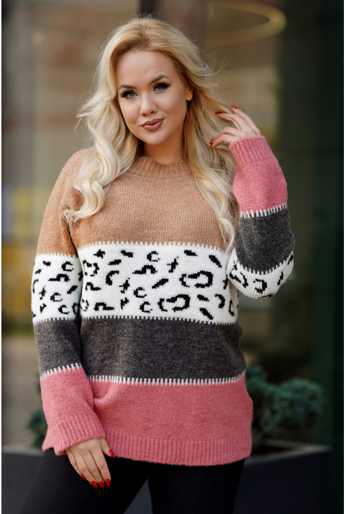 stylowy sweterek plus size