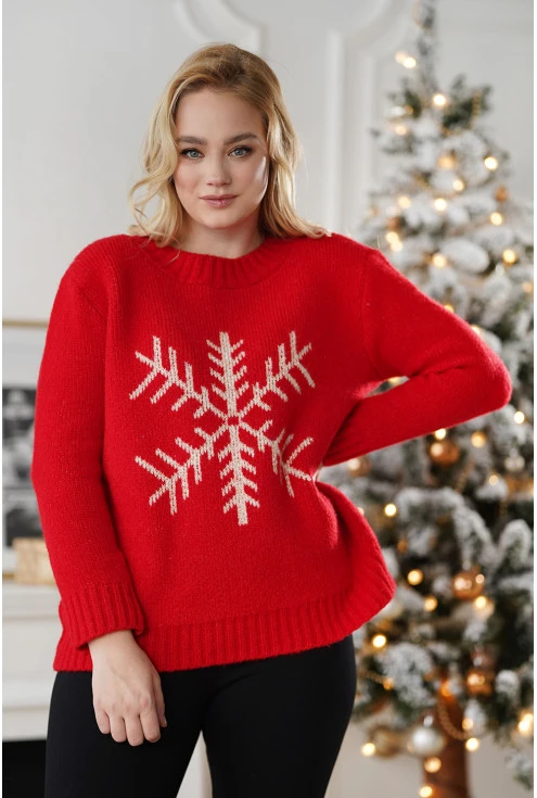 Gruby sweter duże rozmiary