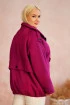 Fioletowa bluzo-kurtka z podszewką - Salma