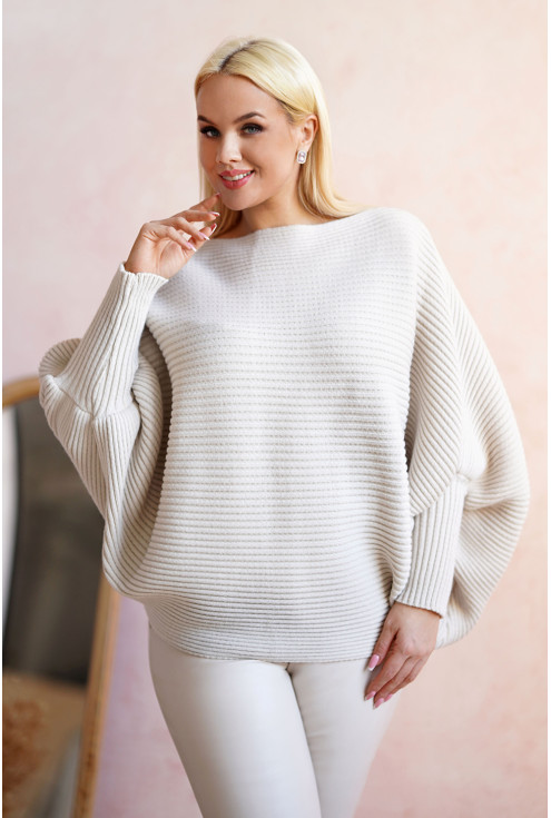 Sweter plus size na przejściowe pogody