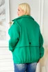 Zielona bluzo-kurtka z podszewką - Salma