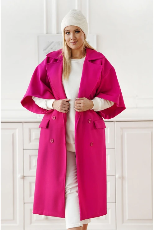 Nowoczesny płaszcz plus size