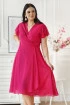 Różowa rozkloszowana sukienka - Oceanne