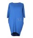 Sukienka dzianinowa oversize SUSAN niebieska