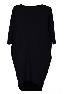 Czarna sukienka oversize SUSAN
