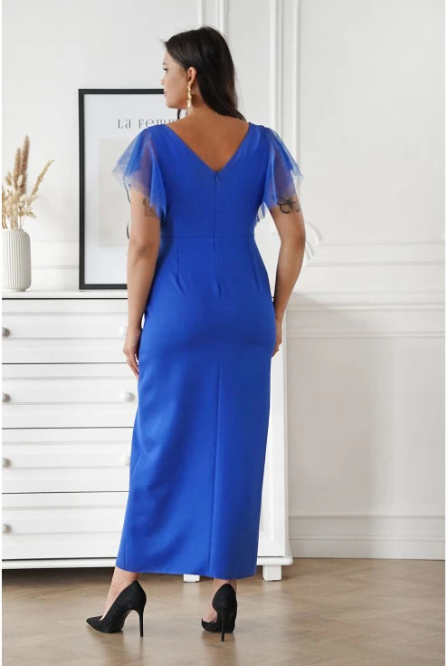 elegancka sukienka maxi dostępna w dużych rozmiarach