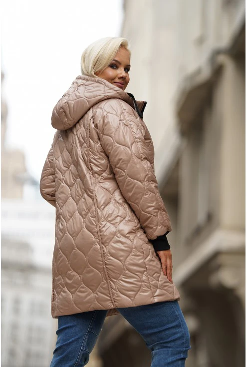 modna kurtka na zmienne pogody duże rozmiary