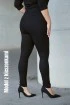 Czarne legginsy z kieszeniami - Sophia