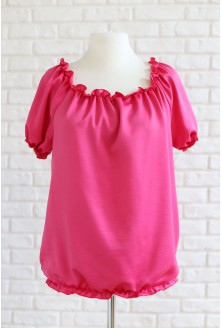 Różowa bluzka oversize - Farina