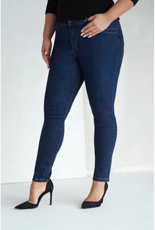 Spodnie jeansy w dużych rozmiarach xxl monasou