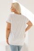 Biała długa koszulka z Micky - Maryssa