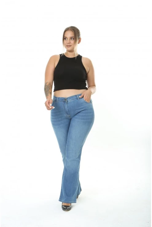 modne jeansy majlen plus size monasou