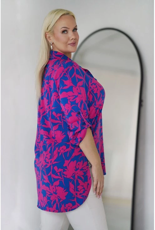 Koszula plus size wzór monasou xxl