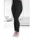POLSKIE czarne legginsy plus size PUSH-UP - NOREEN 2