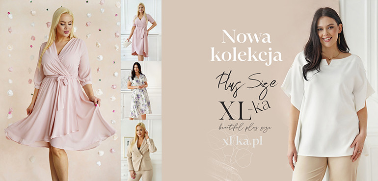 nowa kolekcja moda plus size na lato 2023 sklep internetowy xlka.pl